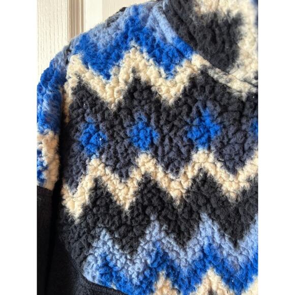 Aerie Sherpa Pullover Quarter Zip Cozy Warm Ski - Picture 3 of 8